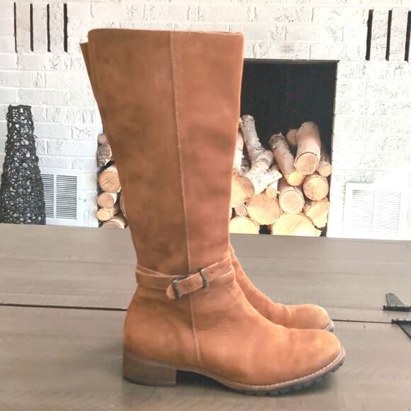 Matisse Chestnut Heeled Boots - Picture 2 of 16